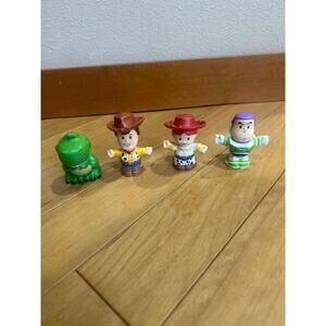 Fisher Price Little People Toy Story Woody Jessie Rex Buzz Lightyear Figures